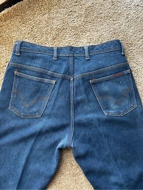 Vintage Cowden Jeans Mens 36 Made in USA Straight Leg Denim Scovill Zip